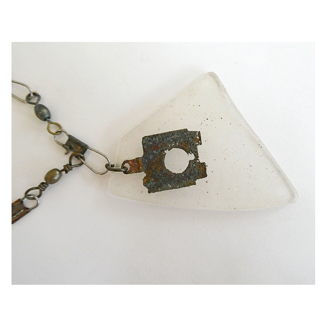 Switch necklace close up